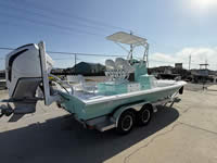 Jireh Shallow Draft Fishing Boat, built in Port O'Connor Texas.