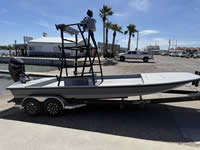 Jireh Shallow Draft Fishing Boat, built in Port O'Connor Texas.