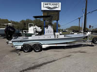 Jireh Shallow Draft Fishing Boat, built in Port O'Connor Texas.